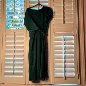 Pretty garden Large Forest Green dress